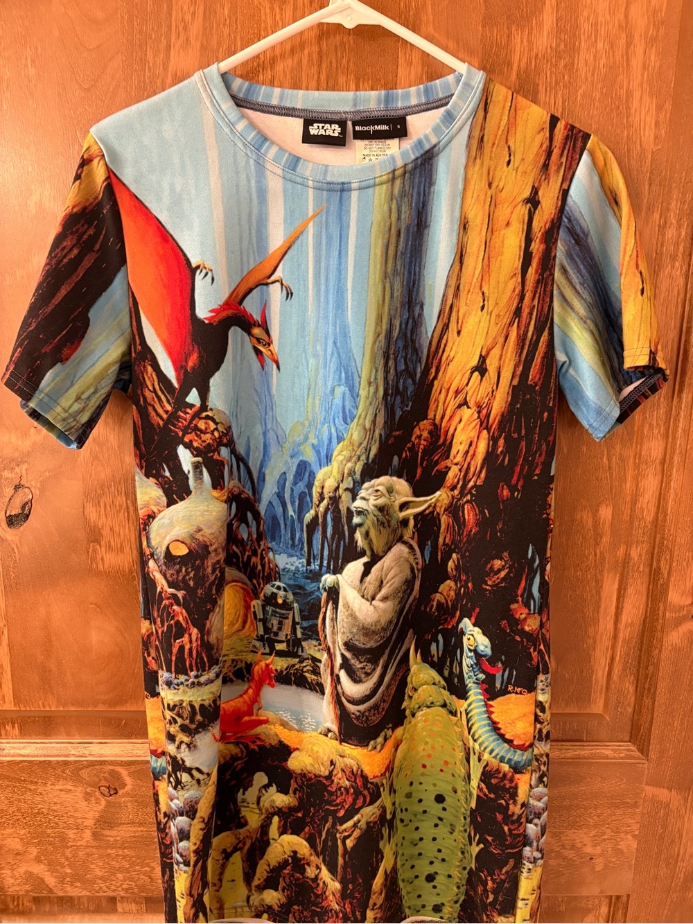 BlackMilk Star Wars Dagobah Evil Tee Dress - Picture 3 of 8